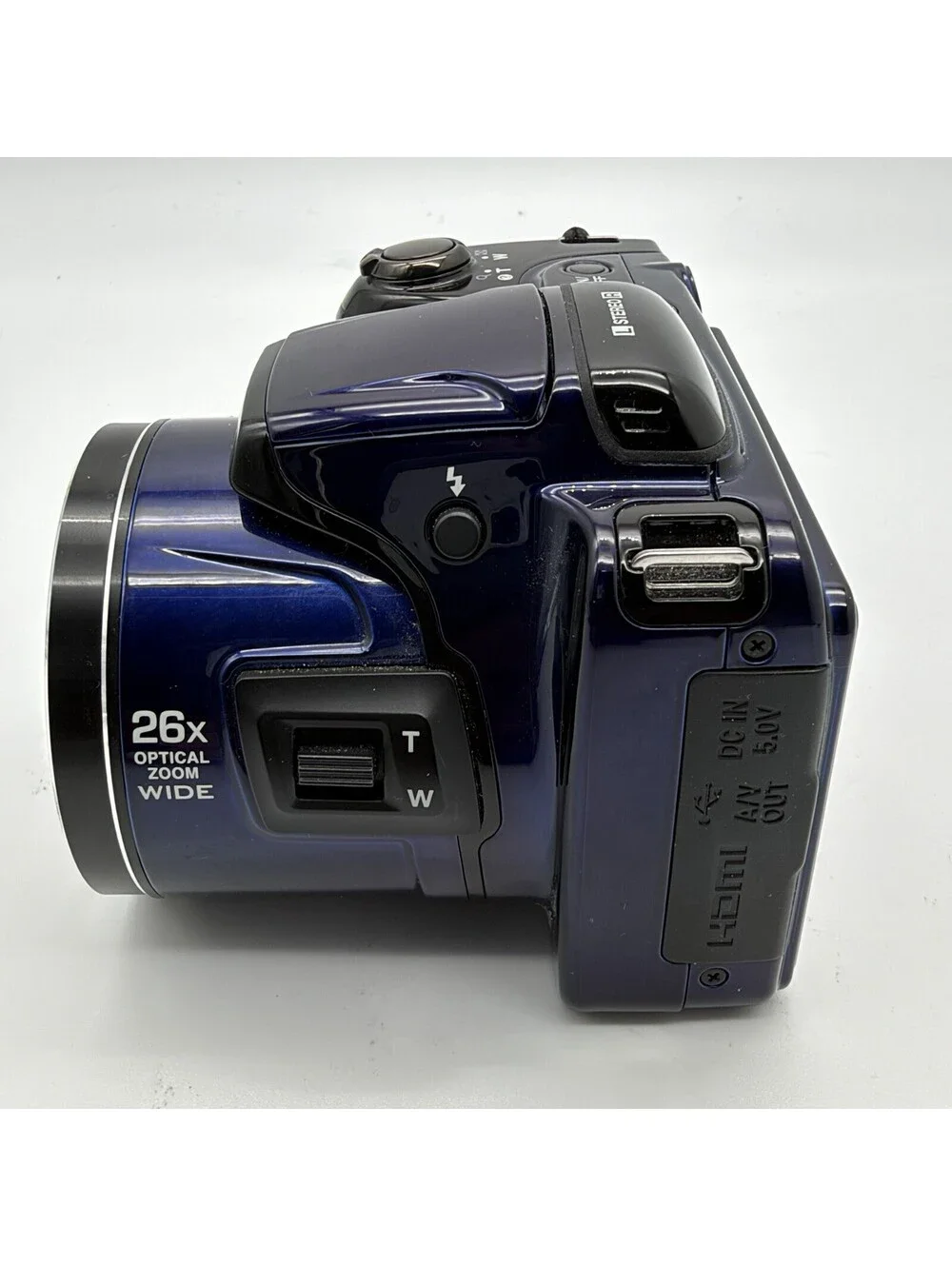 Nikon COOLPIX L810 16.1MP 26x Optical Zoom Digital Camera Blue FOR PARTS
